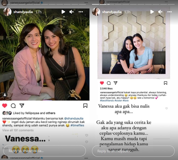 Shandy Aulia Nangis Dikabari Vanessa Angel Meninggal, Kenangan Ini Gak Bakal Terlupakan