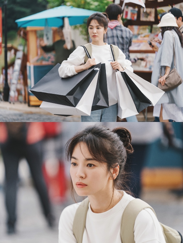 Bak Gadis Muda, Song Hye Kyo Tunjukkan Tatapan Tajam di \'Now, We Are Breaking Up\'