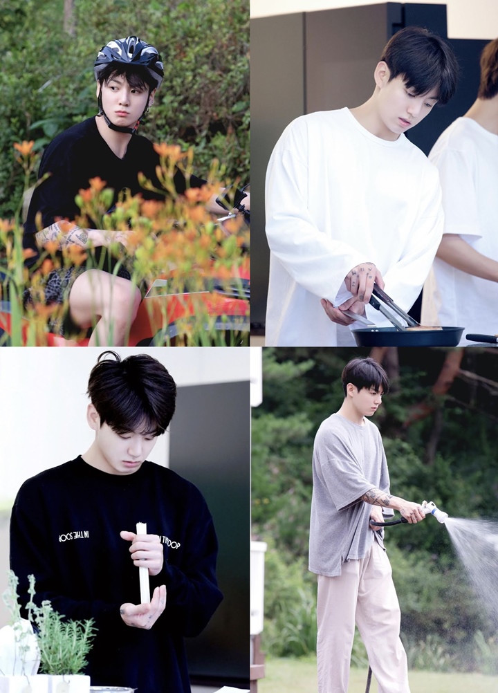 Visual Jungkook BTS No Makeup Kejutkan Netizen, Makin Meresahkan Saat Basah-Basahan 1