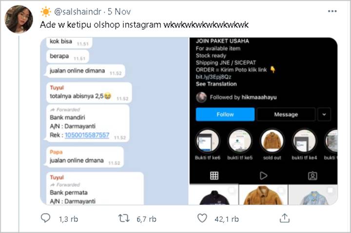 Devano Danendra Tertipu Online Shop Hingga Rugi Jutaan Rupiah, Sang Kakak Bongkar Cerita Lengkapnya