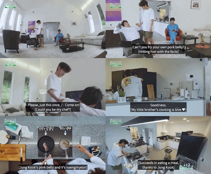 Manja Banget, Seperti Ini Imutnya V BTS Minta Jungkook Buatkan Sarapan