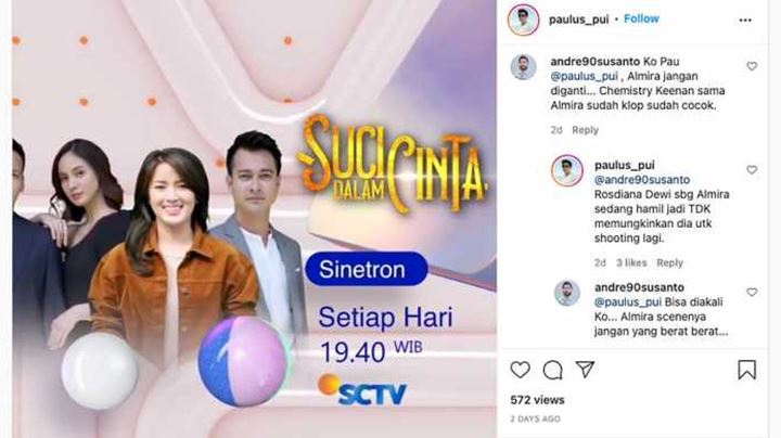 Comebacknya Shandy Aulia Antar Sinetron \'Suci Dalam Cinta\' Tembus 3 Besar di Tangga Rating
