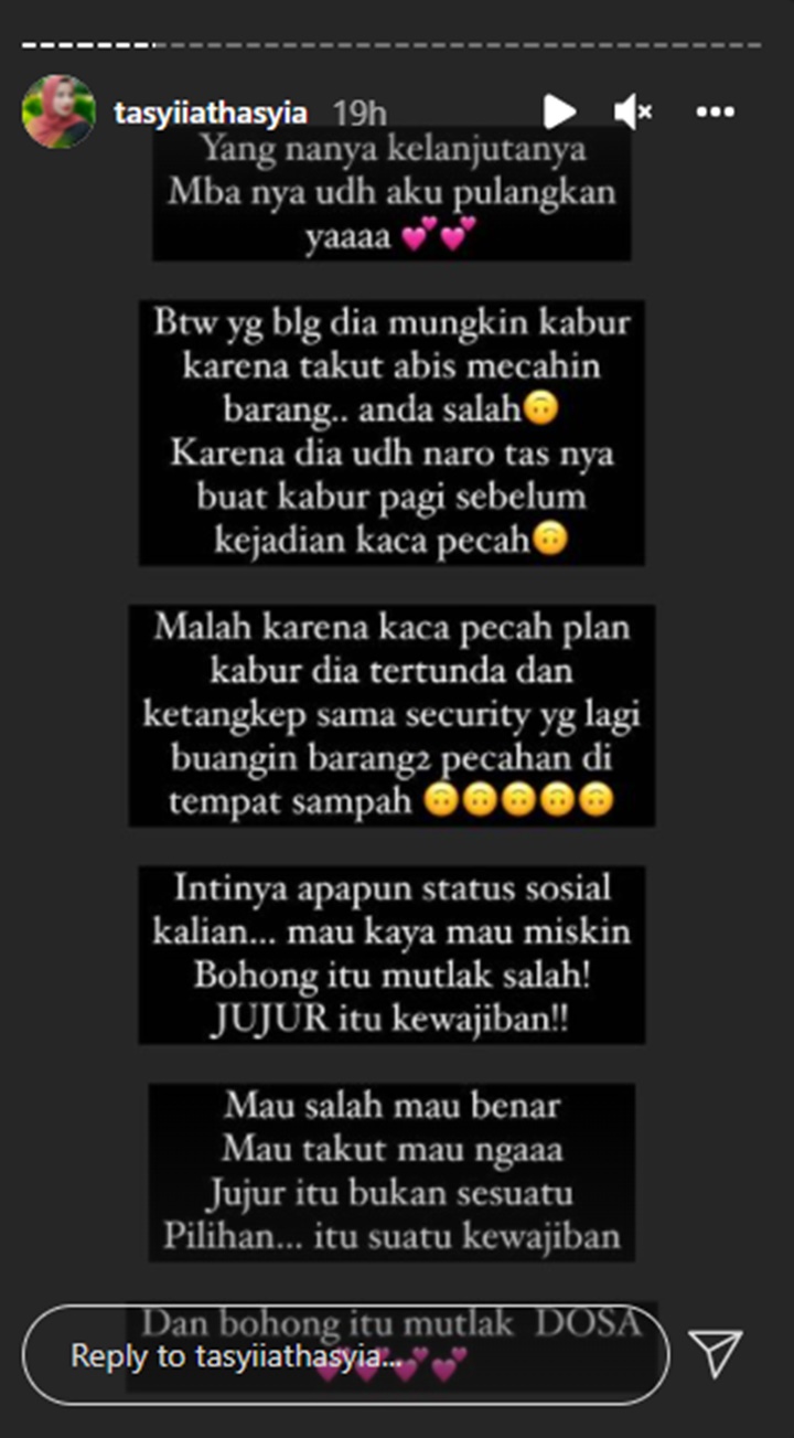 Akhirnya Dipecat, Momen Asisten Tasyi Athasyia Kabur Sampai Ditangkap Satpam Drama Banget