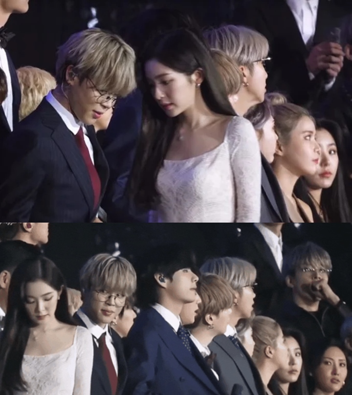 Momen Lawas, Gerak-Gerik Jimin BTS Saat Irene Red Velvet Lewat Tuai Sorotan
