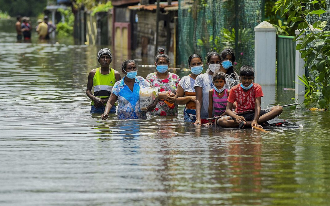 Hujan Deras Picu Banjir Mematikan di Sri Lanka dan India, 41 Orang Tewas