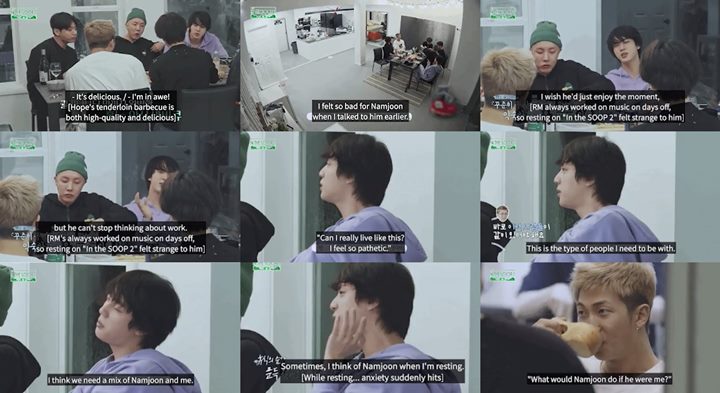 RM dan Jin BTS Saling Melengkapi