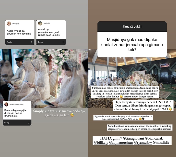 Alasan Adik Nikita Willy Gelar Pengajian Jelang Nikah di Masjid Ketimbang Rumah Sendiri