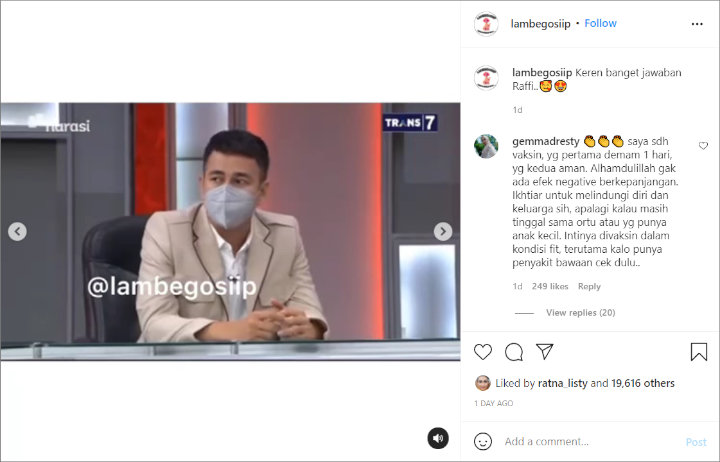 Giliran Cara Raffi Ahmad Hadapi Pertanyaan Najwa Shihab Kena Sorot, Tuai Respons Begin