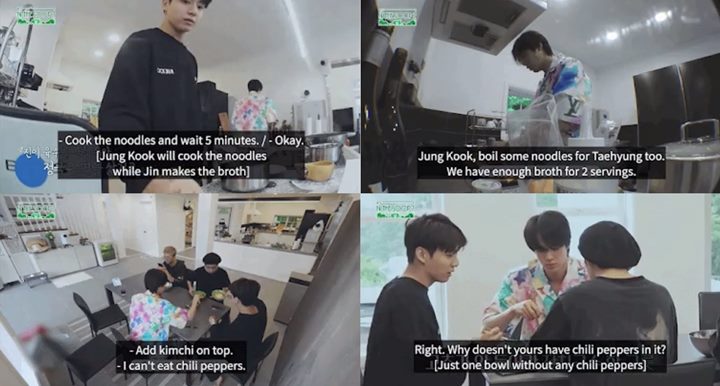 Jin BTS Buatkan Sarapan untuk V dan Jungkook, Hal Ini Bikin Terharu