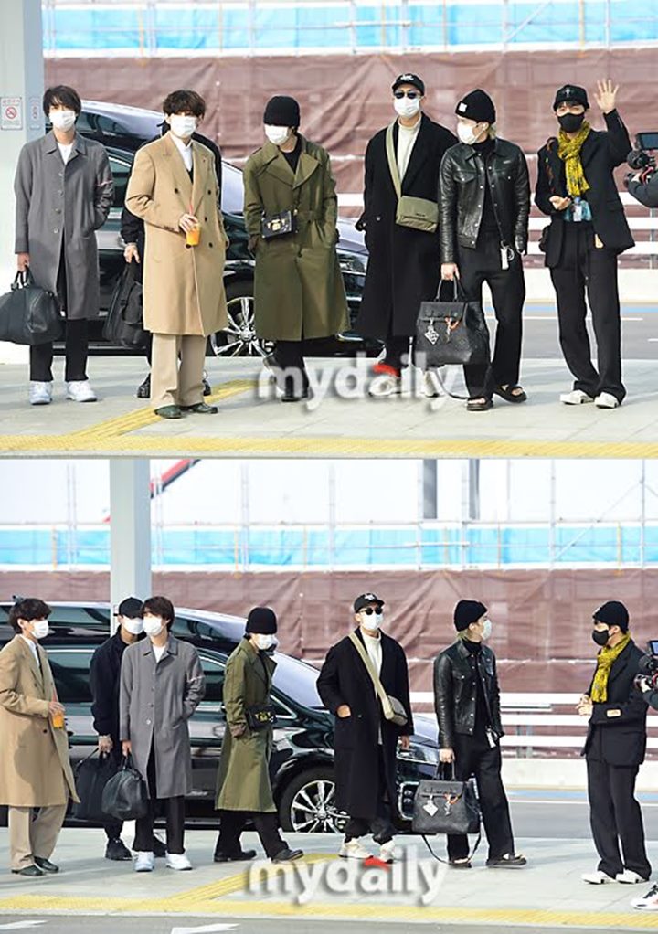 BTS Tampil Keren Saat Berangkat ke Amerika, Siap Gelar Konser dan Hadiri Acara-Acara Ini