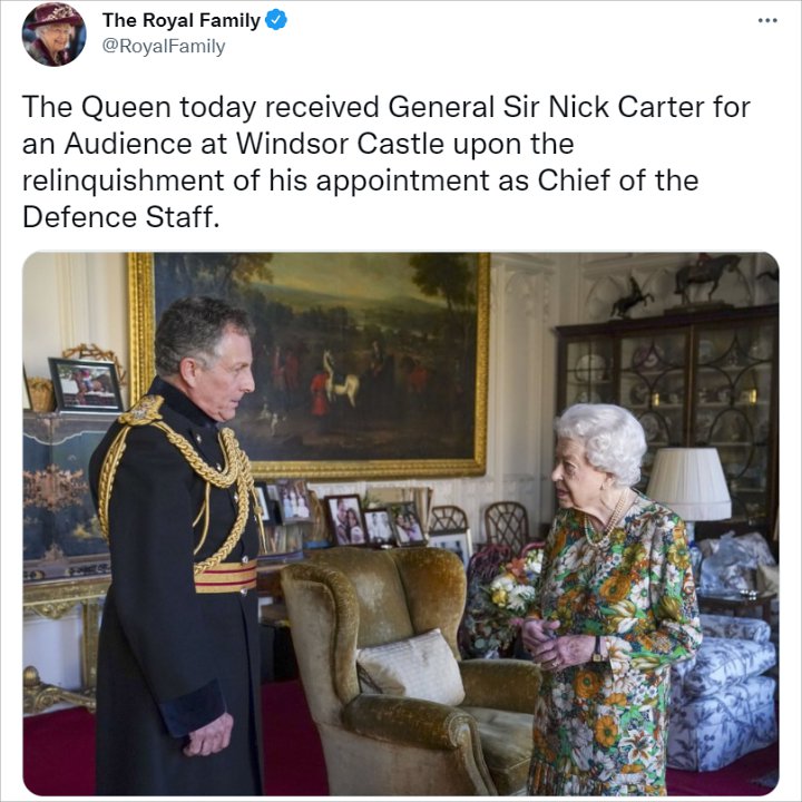 Ratu Elizabeth II Pertama Kali Muncul di Hadapan Publik Usai Alami Terkilir Punggung