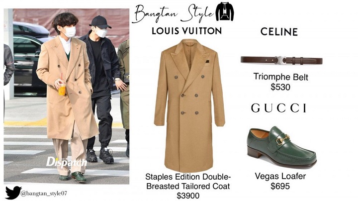 Ternyata Segini Perkiraan Harga Jaket Louis Vuitton Kim Taehyung