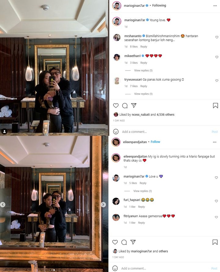 Kekasih Baru Mario Kahitna?