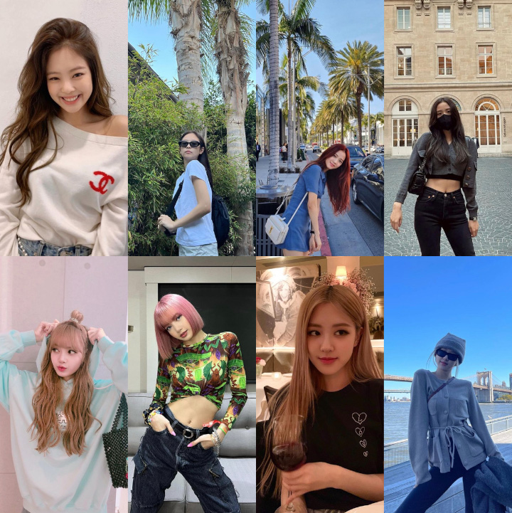 Perubahan Imej Member BLACKPINK 1