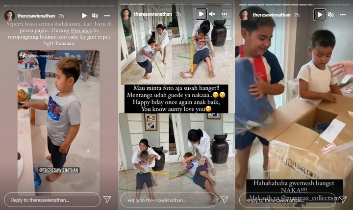 Biasa Mewah, Ultah Putra Nia Ramadhani Digelar Sederhana