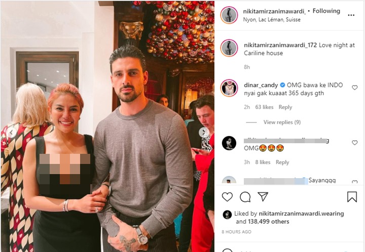 Heboh Nikita Mirzani Pamer Foto Gandeng Michele Morrone \'365 Days\'