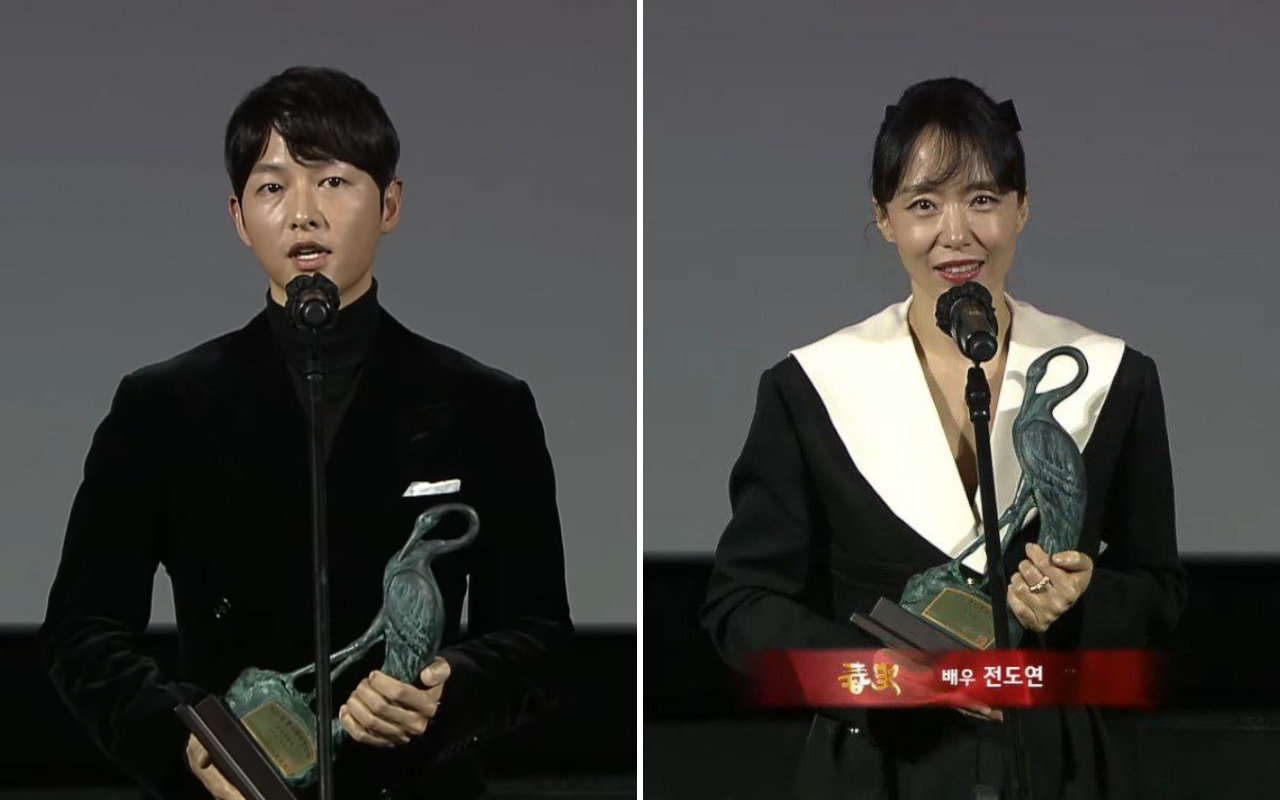 Song Joong Ki dan Jeon Do Yeon Bawa Pulang Trofi, Ini Daftar Pemenang Chunsa Film Arts Awards ke-26