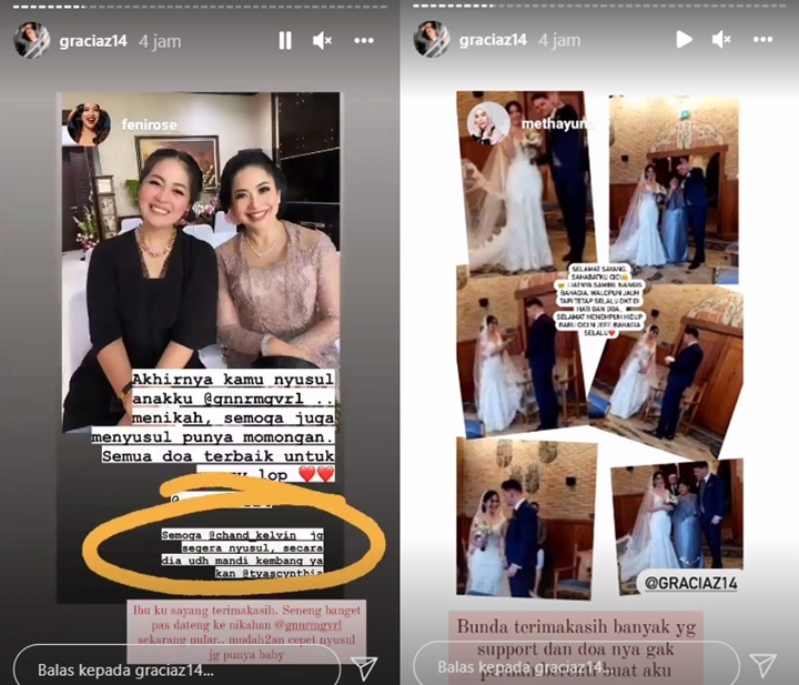 Lepas Status Janda, Gracia Indri Resmi Menikah dengan Pria asal Belanda
