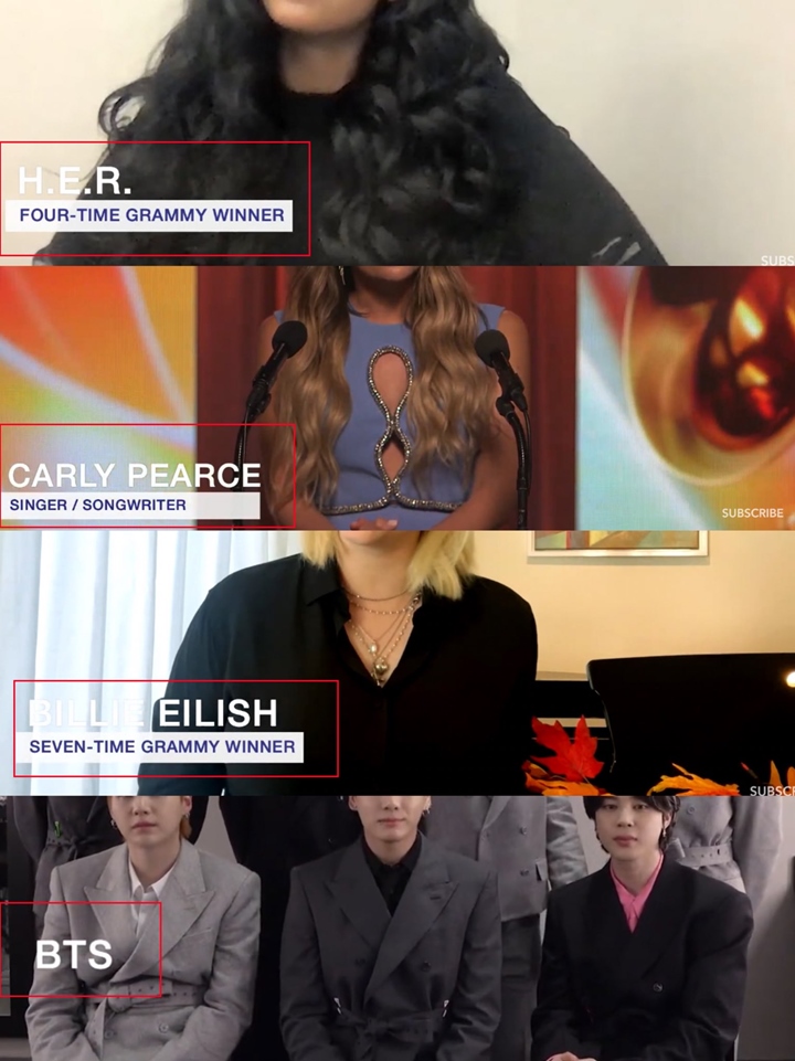 Grammy Dituding Pilih Kasih pada BTS 1