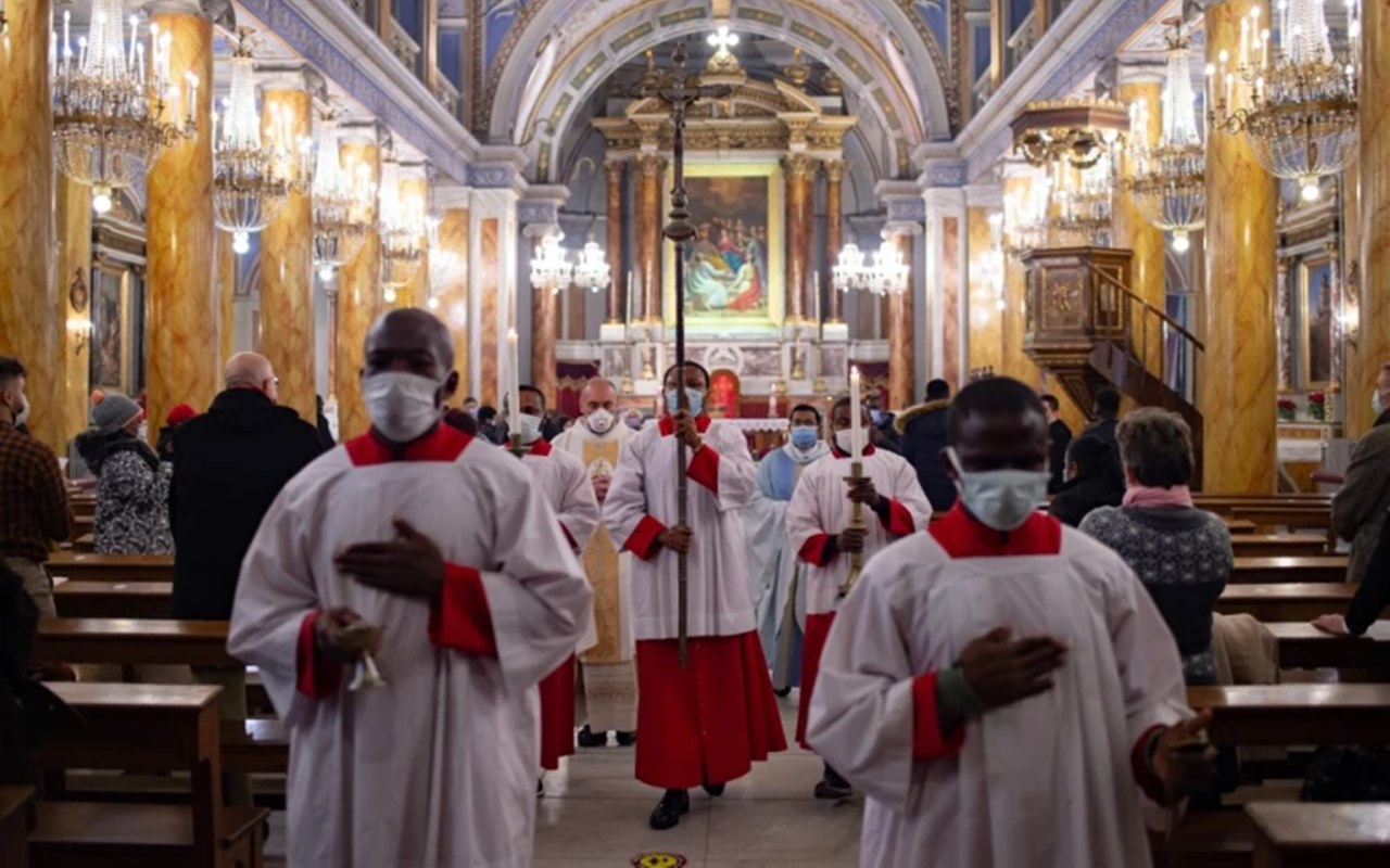 PPKM Level 3, Ibadah Natal di Gereja Diperbolehkan dengan Kapasitas Maksimal 50 Persen