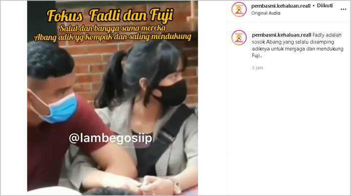 Tak Kalah Jadi Perbincangan, Bukti Sikap Kompak Fadly dan Fuji Adik Ipar Vanessa Angel Bikin Salut