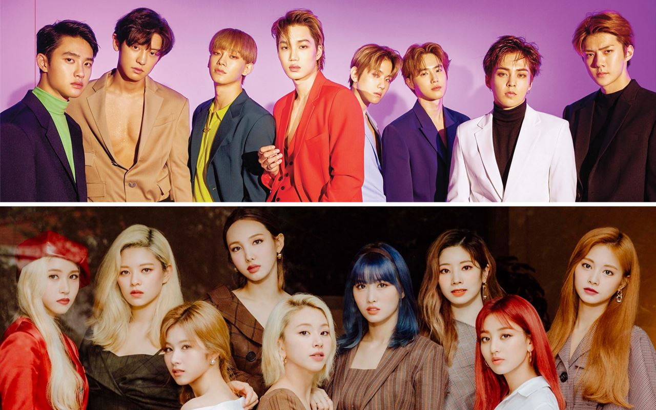 EXO dan TWICE Ternyata Miliki Pencapaian Ini yang Belum Diraih Grup Lain