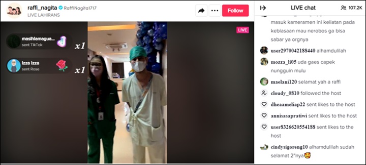 Nagita Slavina Akhirnya Melahirkan Putra Kedua, Tangis Kencang Adik Rafathar Bikin Merinding