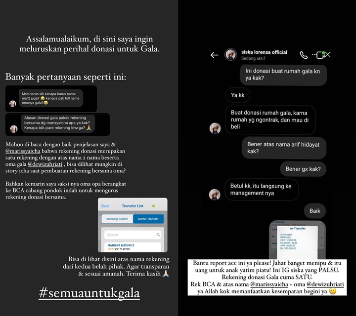 Ada yang Berniat Nipu, Anggita Sari Luruskan Perihal Rekening Donasi Untuk Putra Vanessa Angel