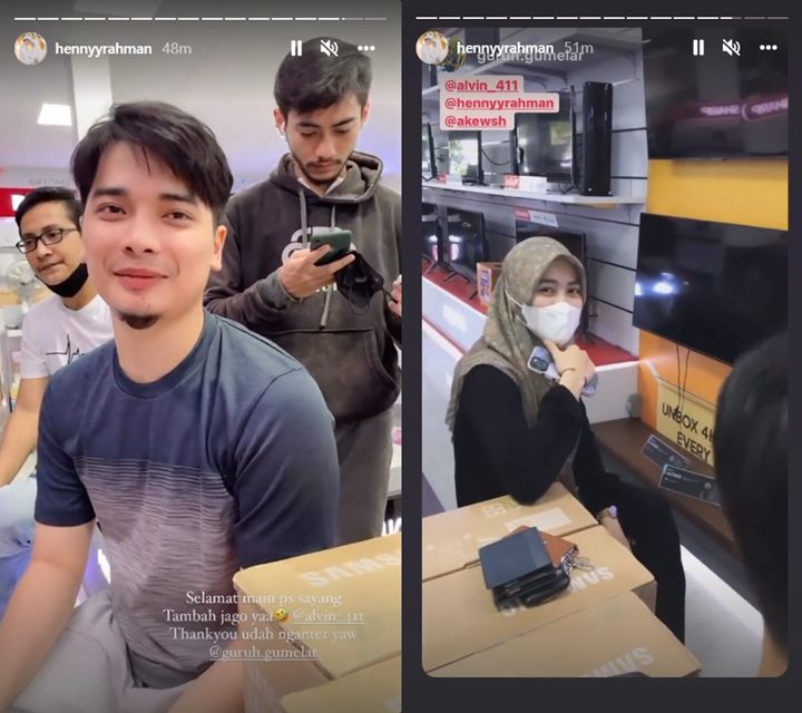 Henny Rahman Belikan TV Buat Alvin Faiz Main PS: Biar di Rumah
