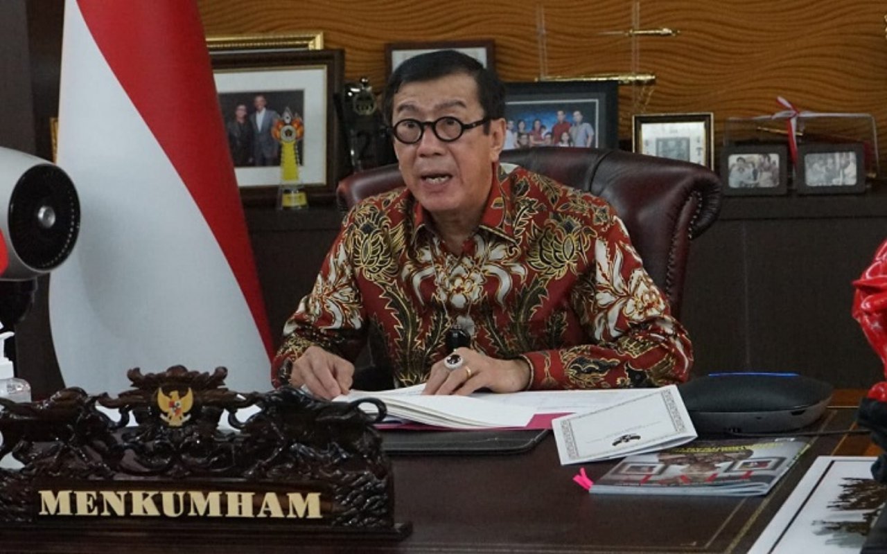 Menkumham Yasonna Optimis Pemerintah Bisa Selesaikan Revisi UU Ciptaker Kurang Dari 2 Tahun