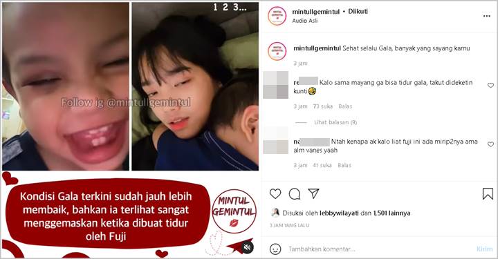 Kemampuan Mengasuh Diragukan, Cara Fuji Adik Ipar Vanessa Angel Tidurkan Gala Dikomentari Begini
