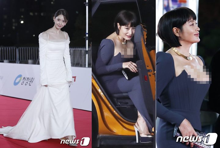 Blue Dragon Film Awards 2021: Kim Hye Soo Puji Yoona SNSD Secantik Bidadari