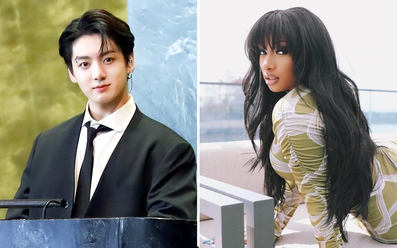 Reaksi Jungkook BTS Saat dan Setelah Tampil Bareng Megan Thee Stallion Beda Banget!