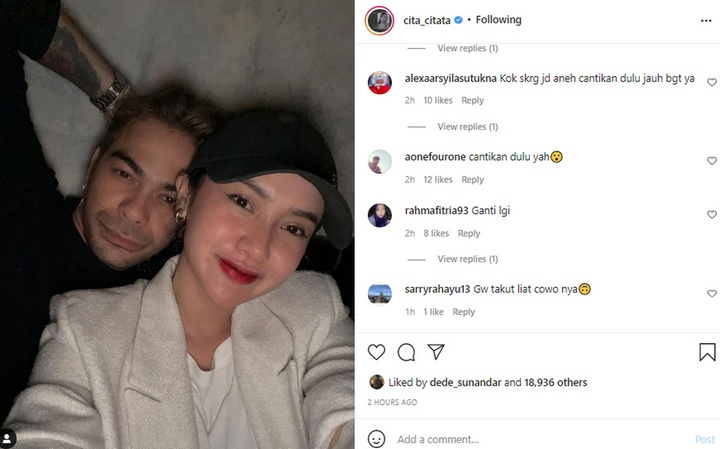Wajah Cita Citata Diejek Kurang Cantik