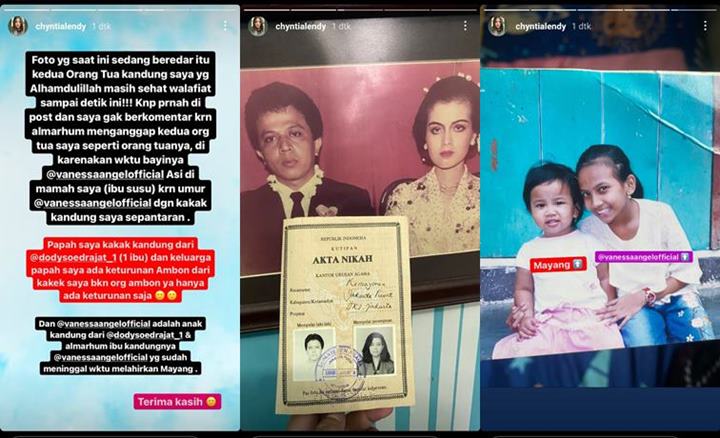 Sepupu Tegaskan Doddy Sudrajat Ayah Kandung Vanessa Angel, Ungkap Fakta Baru Soal Ibu Susu