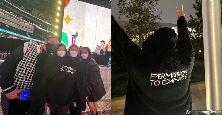 V BTS Hibahkan Jaket ke ARMY di Hari Terakhir Konser LA, Seperti Ini Baunya