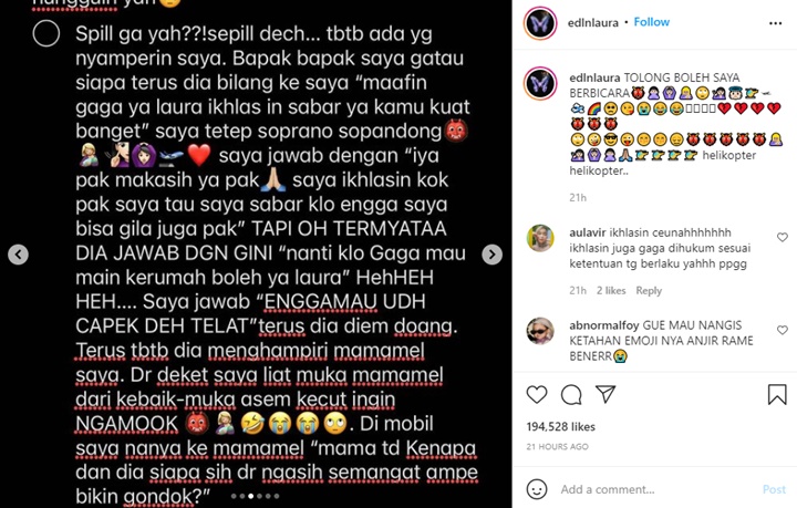 Laura Anna \'Diteror\' Ayah Gaga Muhammad, Jawab Menohok Saat Diminta Lakukan Ini