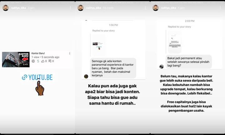 Kantor Baru Didoakan Tak Horor, Raditya Dika Malah Ingin Adu dengan Hantu di Rumahnya