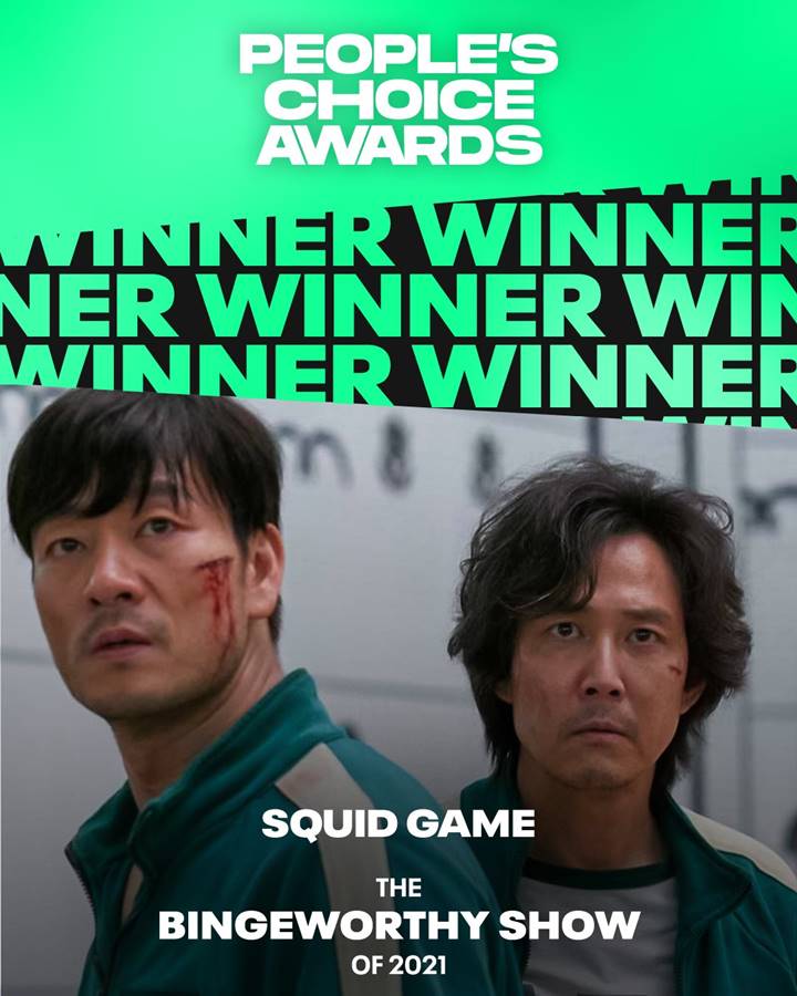 People\'s Choice Awards 2021: Drama Netflix \'Squid Game\' Bawa Pulang Penghargaan