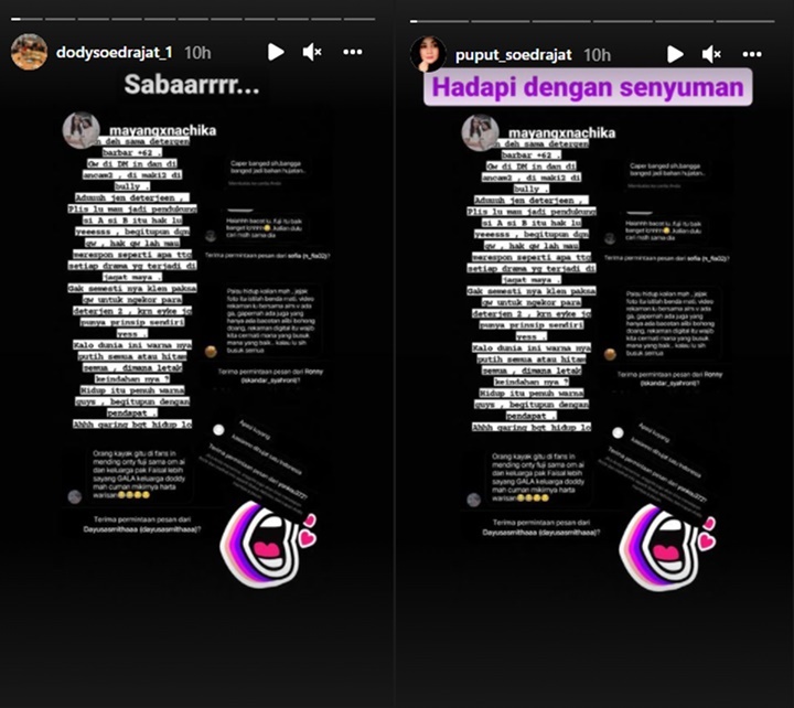 Jadi Sorotan, Begini Sikap Doddy Soedrajat dan Istri Tenangkan Fans yang Ngamuk Dihujat Netizen