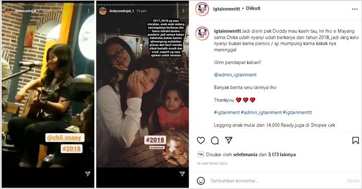 Doddy Sudrajat Buktikan Mayang-Chika Berkarya Sejak 2017, \'Disentil\' Lagi Soal Cara Latihan Vokal