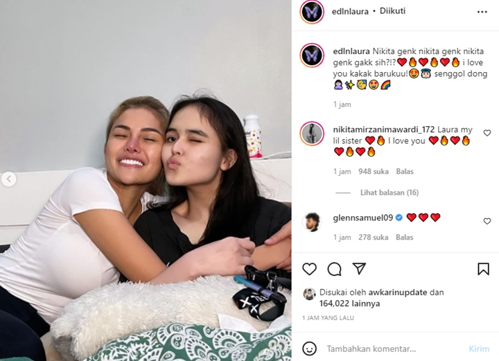 Laura Anna Ketemu Nikita Mirzani, Anggap Kakak Baru Banjir \'Peringatan\'