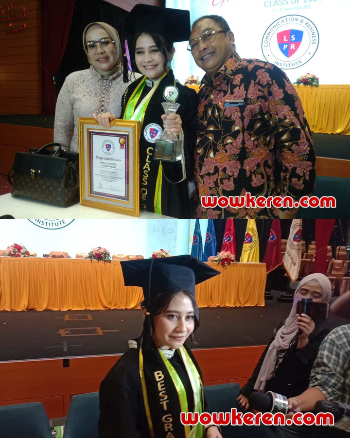 Jadi Lulusan Terbaik, Prilly Latuconsina Belum Ingin Lanjut S2?