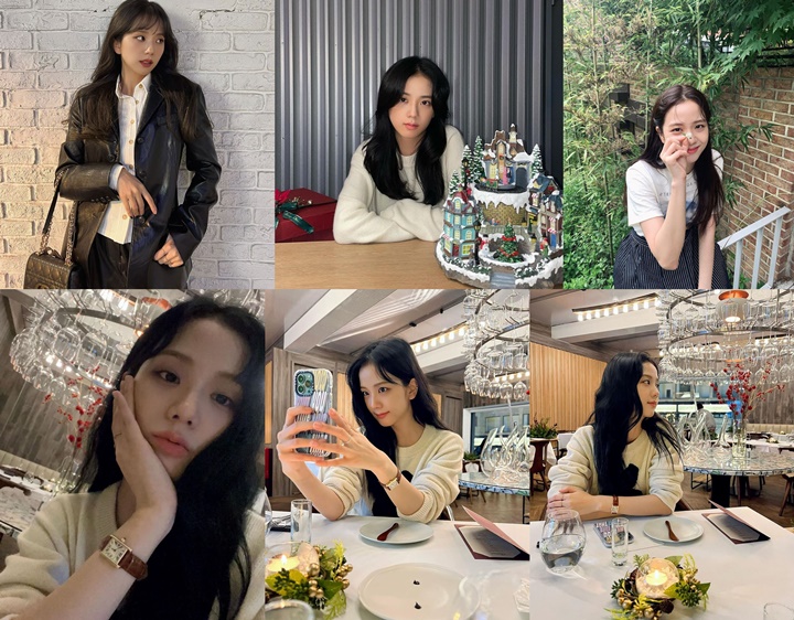 Visual Jisoo BLACKPINK dengan Rambut Berantakan