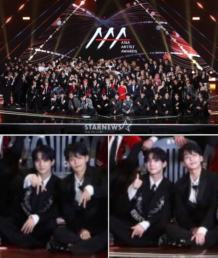 AAA 2021: Cerita di Balik Foto Manis Jungwon ENHYPEN dan Jeonghan SEVENTEEN Ternyata Rumit