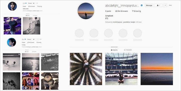 Feed Instagram Member BTS Jadi Perbincangan 2