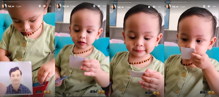 Terima Foto Bibi Ardiansyah, Gala Langsung Beri Ciuman Gemas Picu Reaksi Sesak Warganet