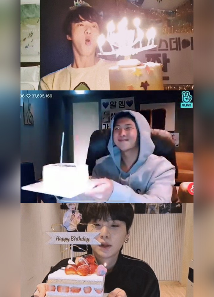 Perbedaan Lilin Kue Ultah Member BTS Jadi Perbincangan