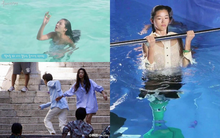Tanpa Filter, Wajah Asli Yoona SNSD hingga Song Hye Kyo Saat Syuting Drama Jadi Sorotan