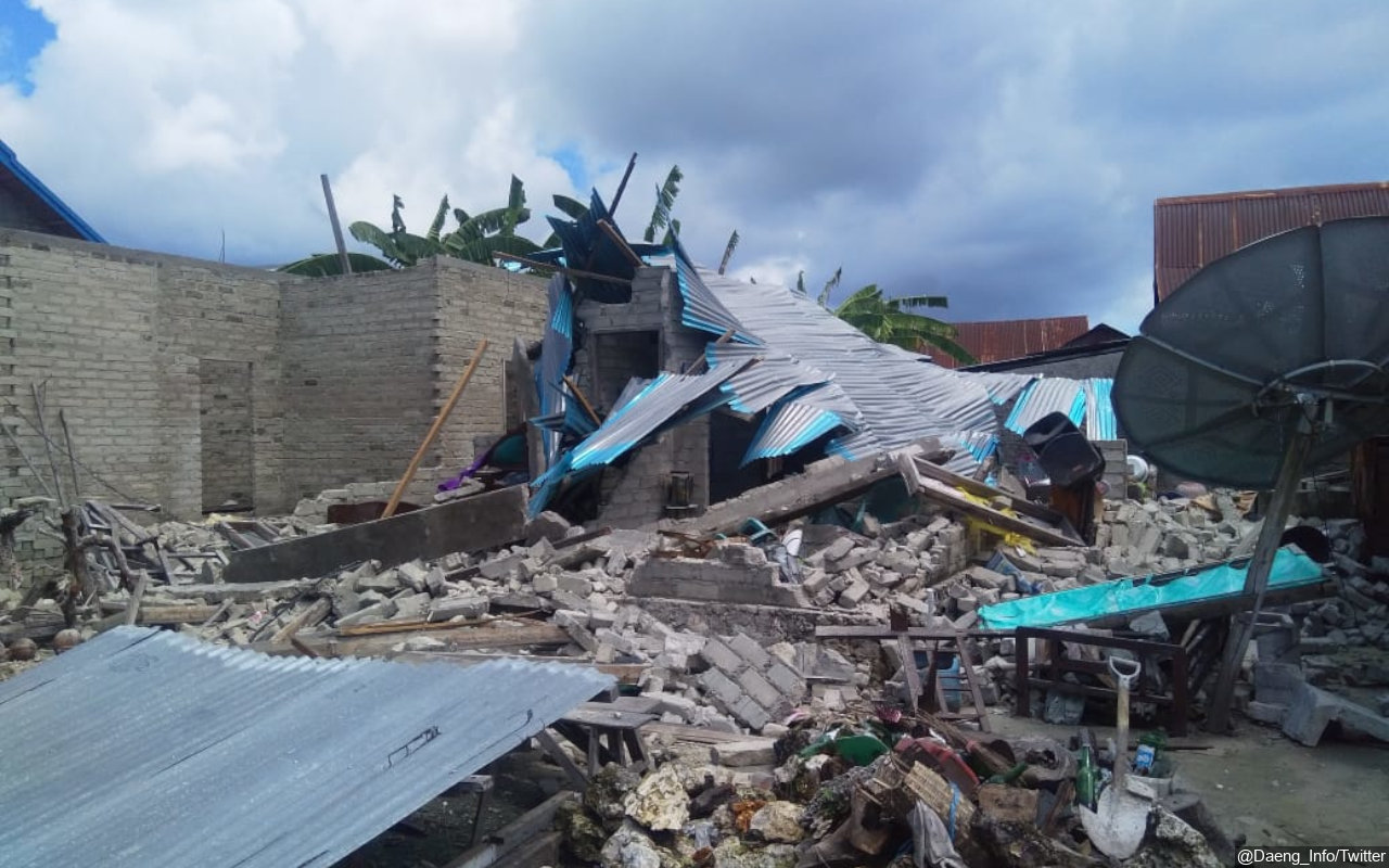 BNPB Ungkap Ada 15 Kali Gempa Susulan, Bangunan di Selayar Rusak